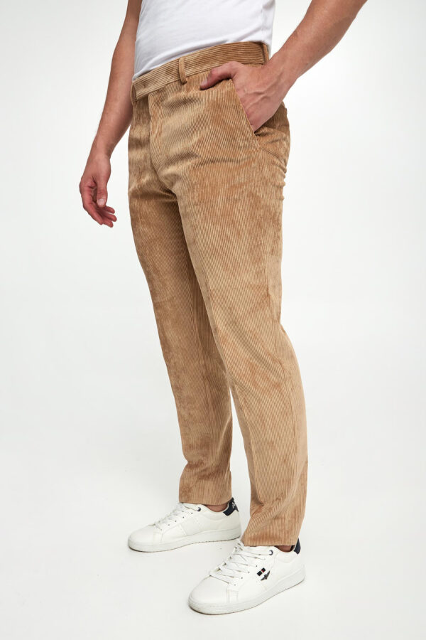 Spodnie męskie sztruksowe KARL LAGERFELD