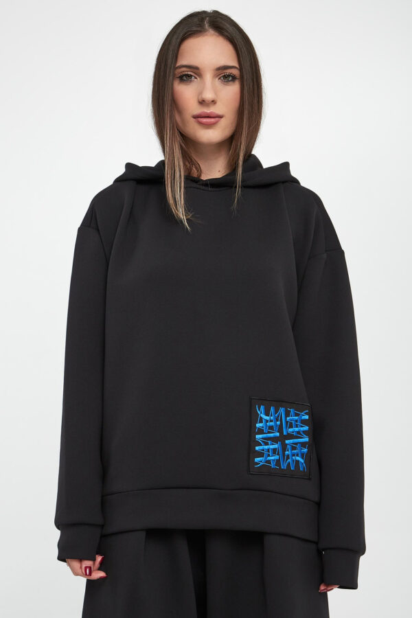 24993b2cfa71b75bf527be56862be892c9f19aa9 Bluza damska z logo Verite MMC STUDIO