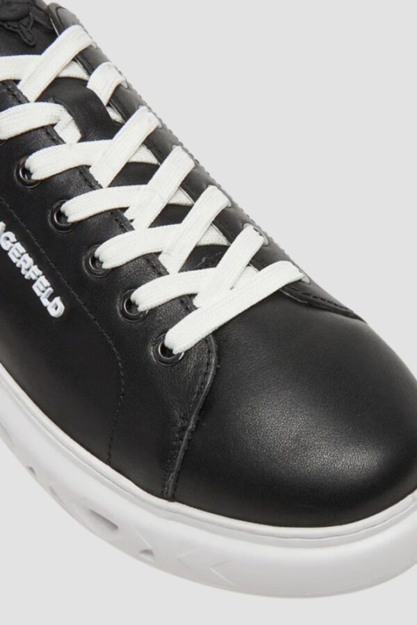 KARL LAGERFELD Czarne męskie sneakersy KAPRI KITE