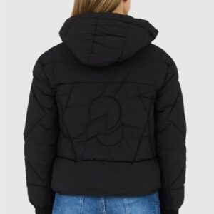 250d76129900d39449903048850c8da62095c01a INVICTA Czarna puchowa kurtka damska Isidore z kapturem