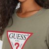 GUESS Zielony t-shirt damski Original Tee