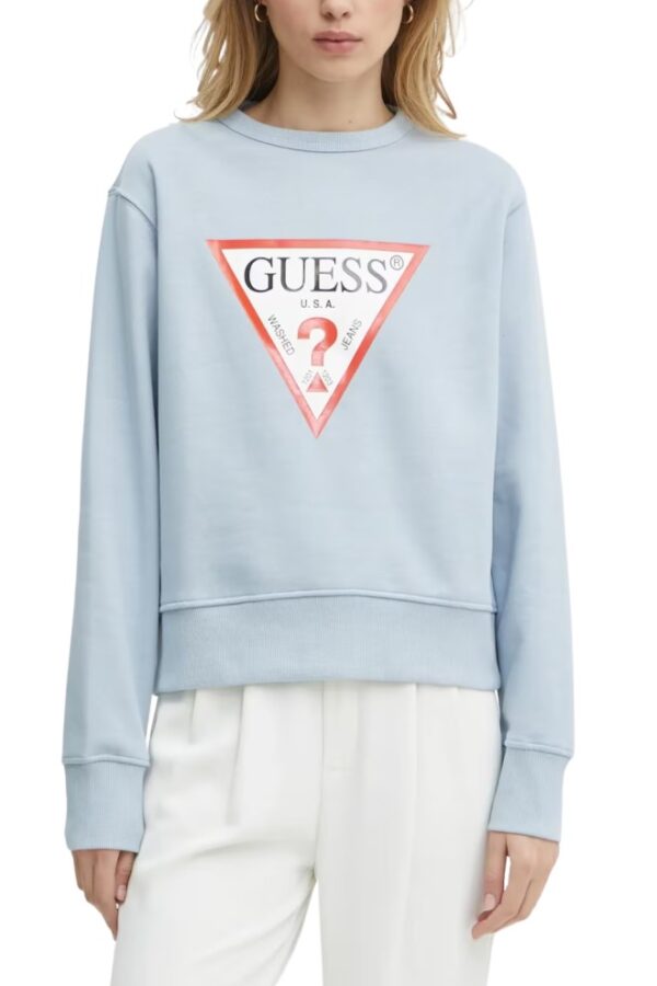GUESS Błękitna damska bluza Original