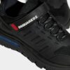 DSQUARED2 Czarne sneakersy męskie runds2 ibra