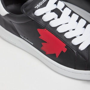 25ef11df8ab771365ce62f8521e5525dd3f8ddbe Sneakersy skórzane męskie DSQUARED2