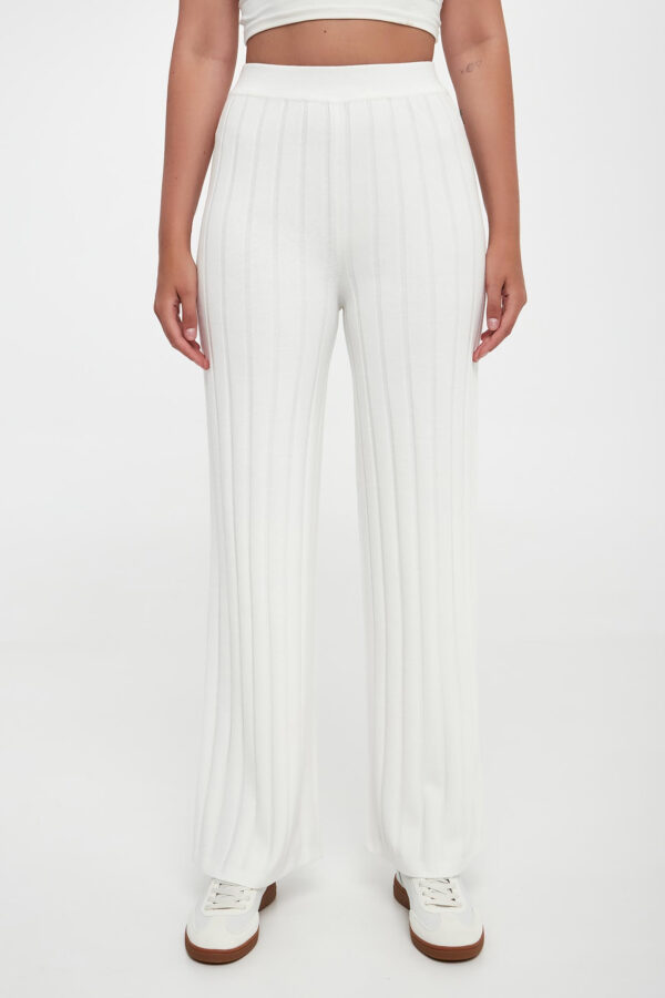 Spodnie damskie dzianinowe Tema