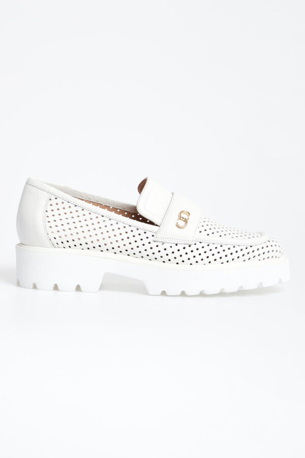 Mokasyny damskie skórzane CESARE CASADEI