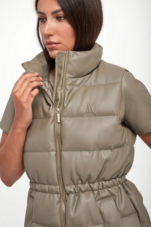 26c40ee01fa1c9414d6c4289f92d430e1e1adfb3 Kamizelka damska pikowana ARMANI EXCHANGE