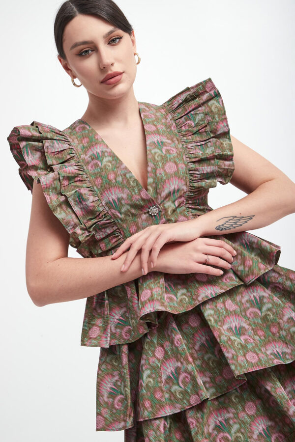 275e97c9f1299806b7bc0040b65e46d876283e1f Sukienka z falbanami CUSTOMMADE