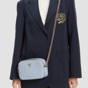 GUESS Błękitna kopertówka damska Noelle II