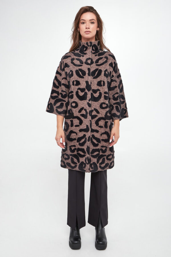 Kardigan damski ze wzorem SPORTA