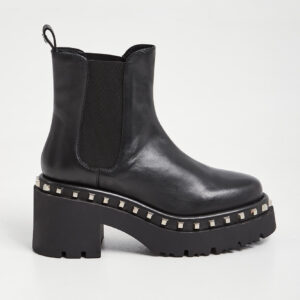 293ee6067356e54f8042015a23cccfa40d7bd842 Botki skórzane damskie PATRIZIA PEPE