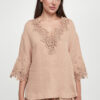 29a7546193343eb51d56d4bf06602773056ed533 Bluzka damska lniana ERMANNO SCERVINO LIFE