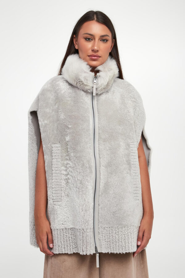 29ac214566d5af0816b9ee8e3104ad6eb9a3f537 Kamizelka damska futrzana naturalna DIEGO