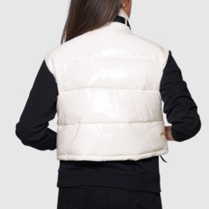 29f6007315a0fbac9c79a8333f596c2f073271f9 INVICTA Biały puchowy bezrękawnik damski