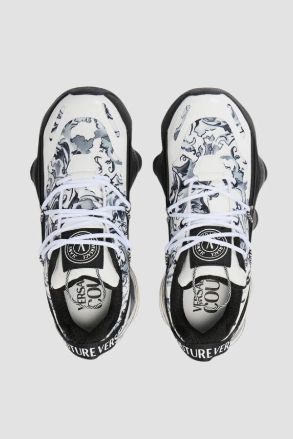 VERSACE JEANS COUTURE Białe męskie sneakersy Fondo Nomo Dis. 15