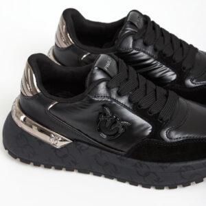 Sneakersy damskie skórzane Gem 07 PINKO