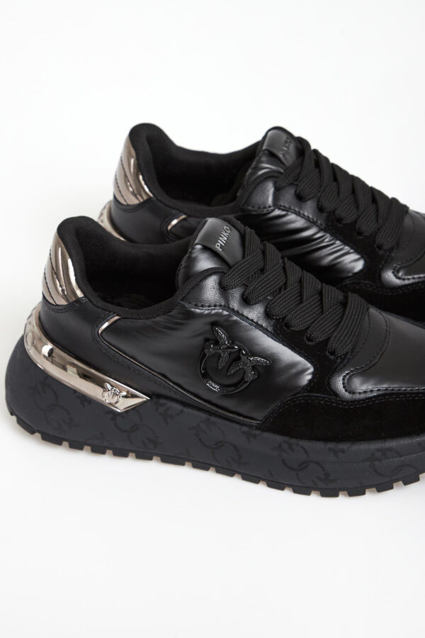 Sneakersy damskie skórzane Gem 07 PINKO