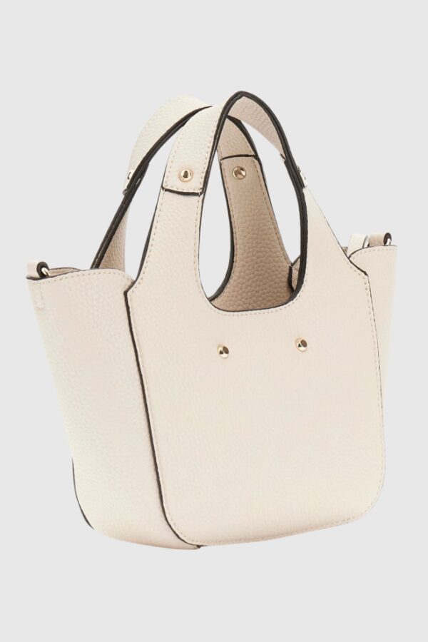 GUESS Beżowa torebka damska Calista 2 In 1 Mini