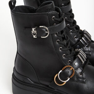 2af28536c2ae7362eed9bc06cb2a3d6dfc74daec Trapery damskie skórzane Mia 19 PINKO