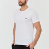 EMPORIO ARMANI Biały męski t-shirt basique