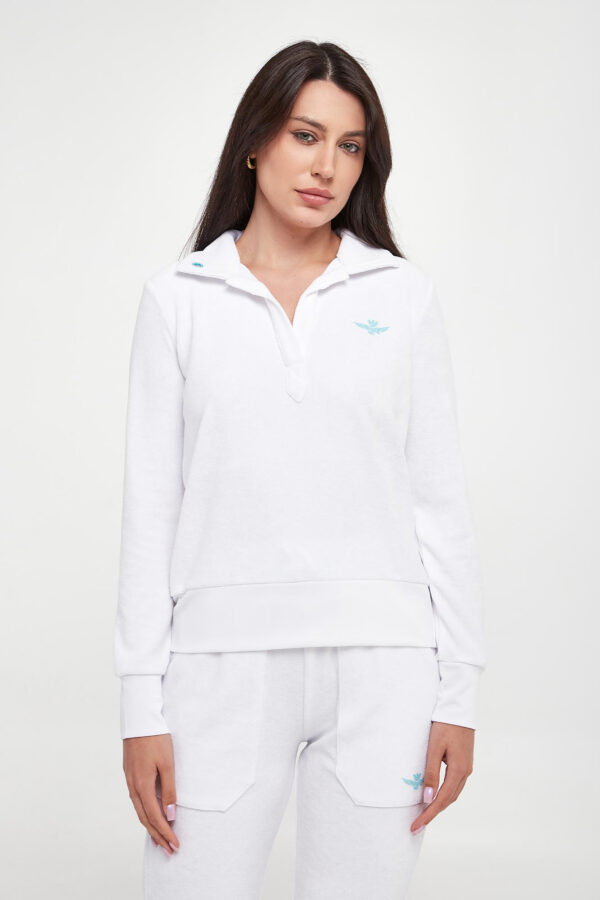 Bluza damska frotte AERONAUTICA MILITARE