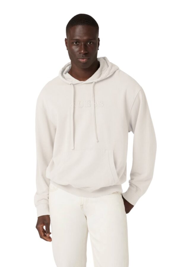 GUESS Beżowa bluza męska Finch Terry