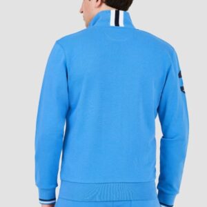 LA MARTINA Błękitna męska rozpinana bluza