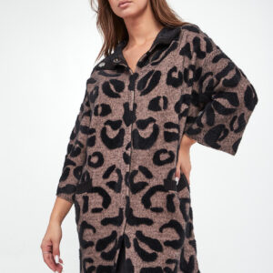 Kardigan damski ze wzorem SPORTA