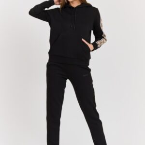 2eb48f384428daec60ea96bfcb1839933570c354 GUESS Czarna damska bluza Carla Hooded