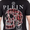 PHILIPP PLEIN Czarny męski t-shirt skull