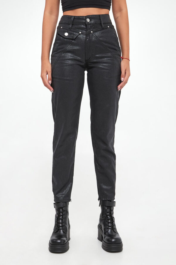 2f24a222aed24943fd83ff5ca1d7c41c8ff233be Jeansy damskie woskowane ARMANI EXCHANGE