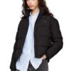 TOMMY JEANS Czarna pikowana damska kurtka