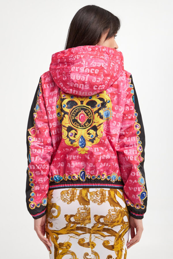 2f87b640376883abc70f2502eb4155ace60db925 Kurtka damska z kapturem VERSACE JEANS COUTURE