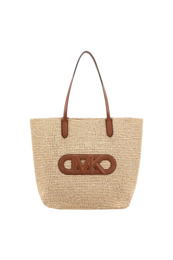 MICHAEL KORS Beżowa shopperka