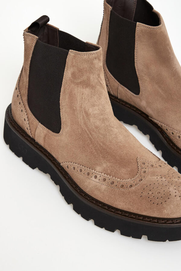 Półbuty męskie zamszowe CESARE CASADEI