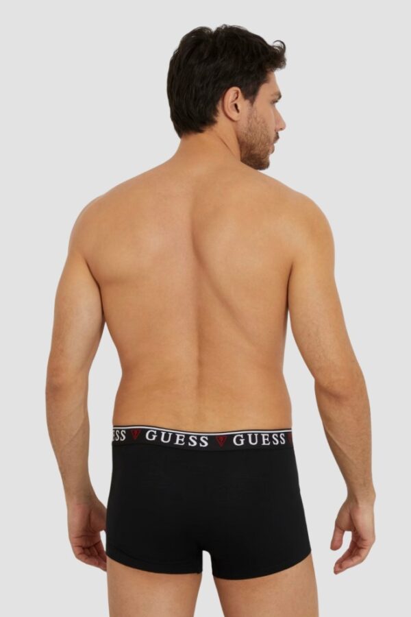GUESS Zestaw czarnej męskiej bielizny bokserki 3 Pack
