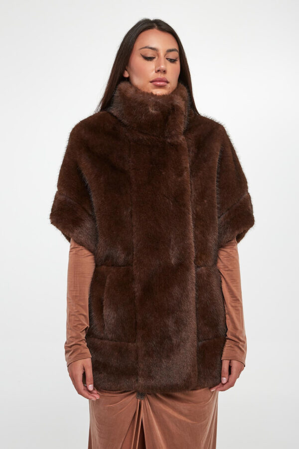 305829ee5de8632d909035f674197dcf4b1cefe8 Kamizelka damska futrzana VALENTINI