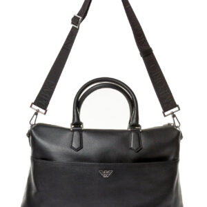 Torba skórzana aktówka EMPORIO ARMANI