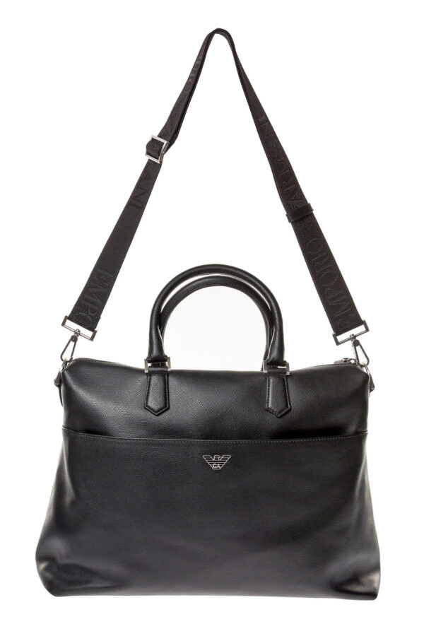 3072000c1d3ee7ca69e2544d6c99fd323278d432 Torba skórzana aktówka EMPORIO ARMANI