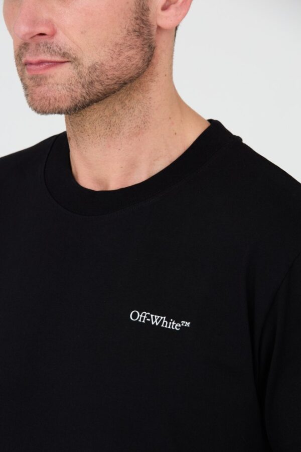 OFF-WHITE Czarny męski t-shirt