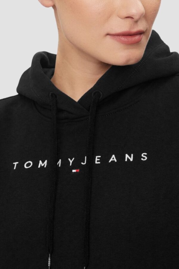 TOMMY JEANS Czarna damska bluza