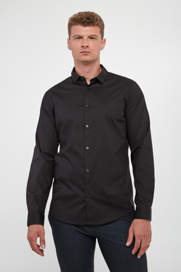 Koszula męska popelinowa ARMANI EXCHANGE