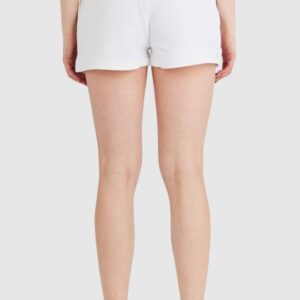 31f5779e28f2246933273951b4bfcd23786de454 GUESS Białe szorty damskie z kolorowym logo