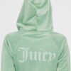 JUICY COUTURE Seledynowa damska bluza Madison