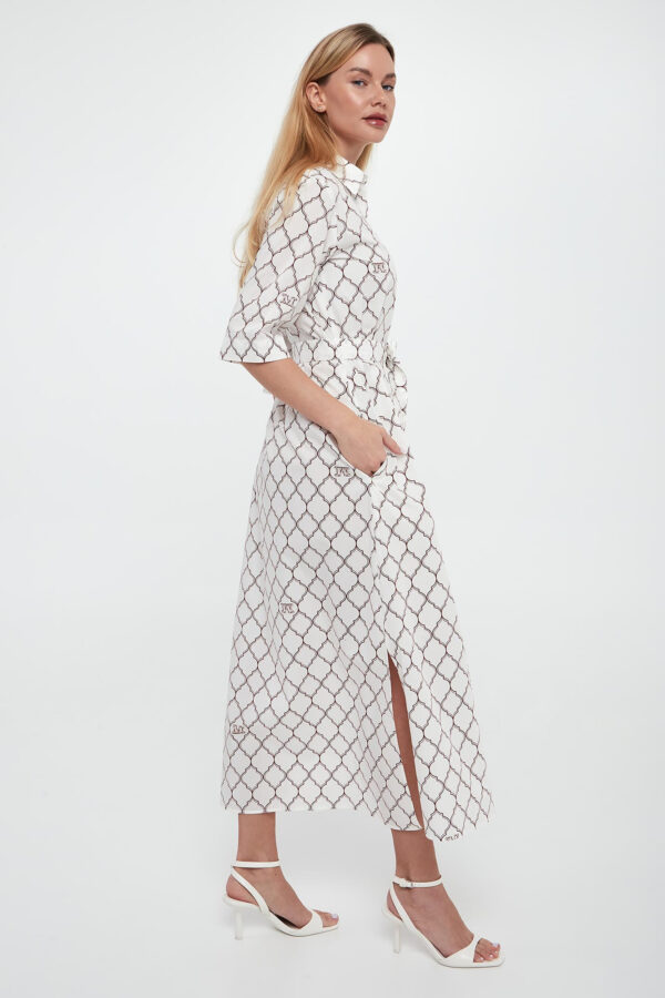 Sukienka midi Daniel MAX MARA BEACHWEAR