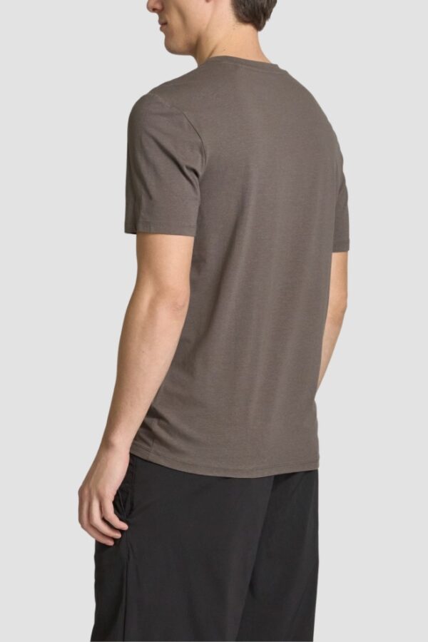 GUESS Brązowy t-shirt męski Hedley