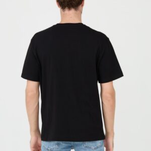 JUST CAVALLI Czarny męski T-shirt R Patch JC