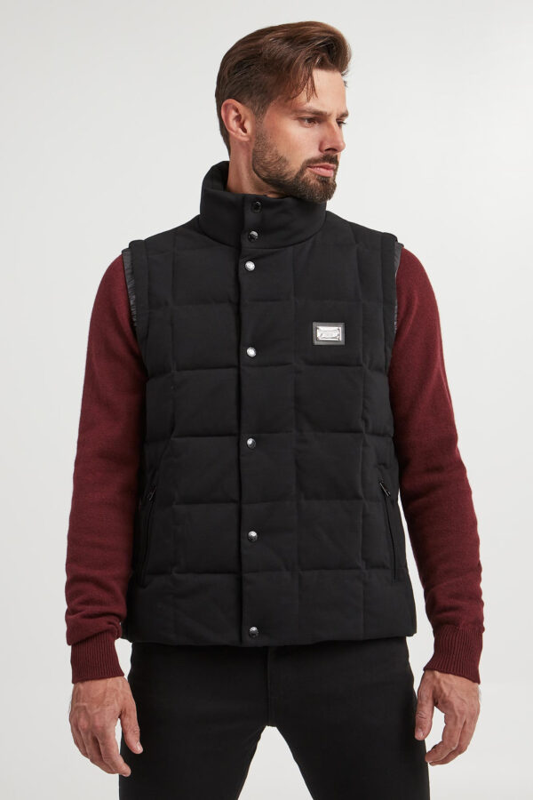 3366de98bfe1c054905ae6ce82d3ec29cec9afa1 Kamizelka męska pikowana DOLCE & GABBANA