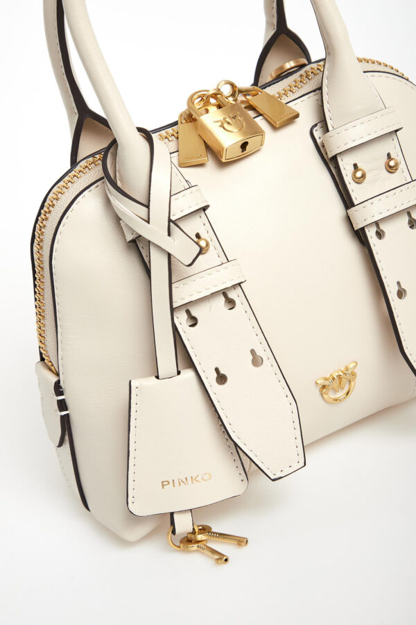 Torebka kuferek skórzany PINKO