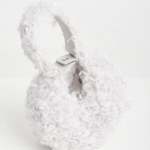 33ca00b862b90d49dcd5128582e31a637ce1edea Torebka bangle z futerkiem PATRIZIA PEPE